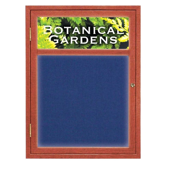 Open Faced Traditional Corkboard, 12x36"